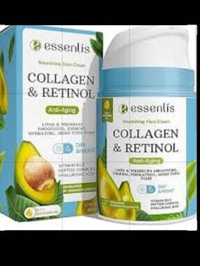 New Essenlís Nourishing Day & Night Face Cream Collagen & Retinol 50ml